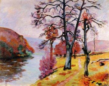 Crozant, Echo Rock, Winter Artwork by Armand Guillaumin
