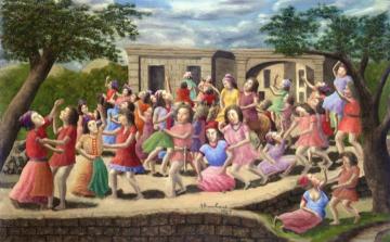 The Sabines Artwork by André Bauchant