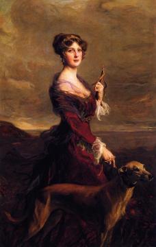 Viscountess Castlereach, Née The Hon. Edith Chaplin Artwork by Philip Alexius de Laszlo