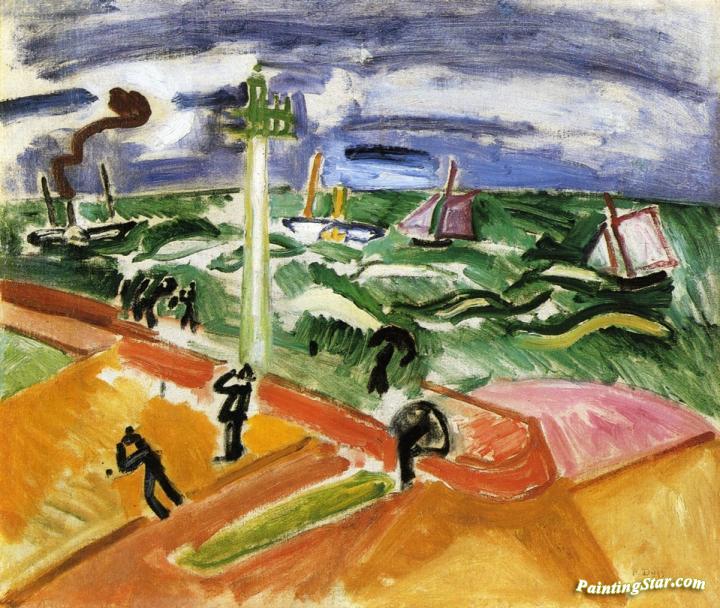 Storm At Sainte-adresse Artwork by Raoul Dufy