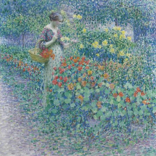 In The Garden Artwork by Louis Ritman