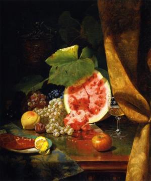 Autumn Fruit Artwork by William Merritt Chase