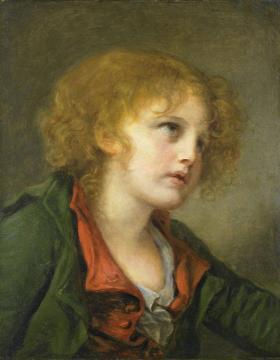 Portrait Of A Young Boy Artwork by Jean-Baptiste Greuze