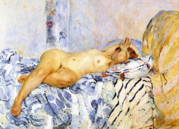 Odalisque Artwork by Henri Lebasque