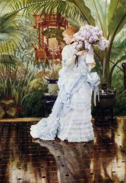 The Bunch Of Violets Artwork by James Tissot