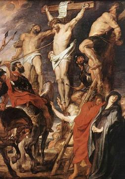 Christ On The Cross Between The Two Thieves Artwork by Peter Paul Rubens
