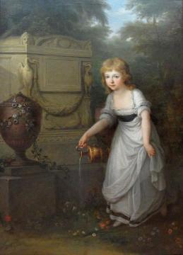 Portrait of Krystyna Potocka Artwork by Angelica Kauffmann