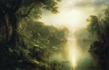 El Rio de Luz Artwork by Frederic Edwin Church
