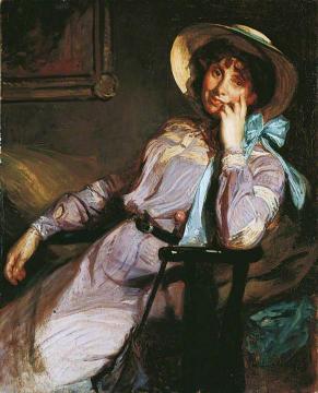 Miss M. D. Mc Ewen Artwork by Jacques Emile Blanche