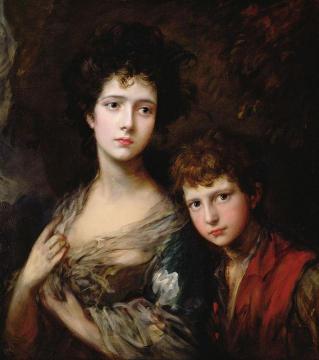 Elizabeth And Thomas Linley Artwork by Thomas Gainsborough