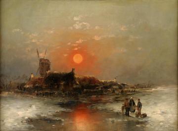 The Winter Sun Artwork by Desire Thomassin-Renardt