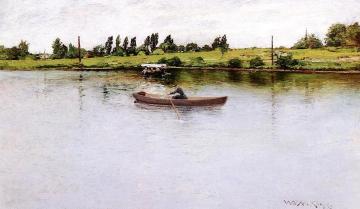 Pulling for Shore Artwork by William Merritt Chase