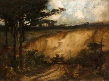 The Sandpit Artwork by Thomas Edwin Mostyn