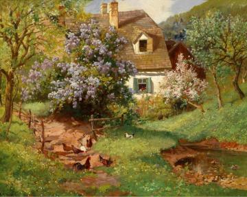 Spring In The Country Artwork by Alois Arnegger