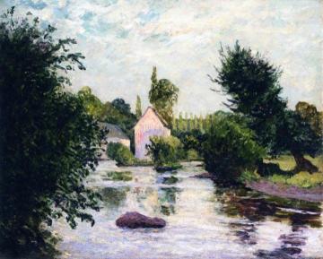 Morning on the River, Port Scorf, Morbihan Artwork by Maxime Maufra