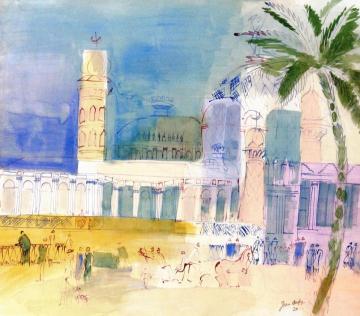 The Casino De Nice Artwork by Jean Dufy