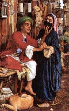 The Lantern Maker's Courtship Artwork by William Holman Hunt