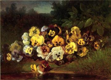 Pansies Artwork by Benjamin Champney