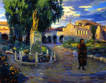 Evening Shadows Artwork by Joseph Kleitsch