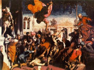 Miracle Of The Slave Artwork by Tintoretto Jacopo