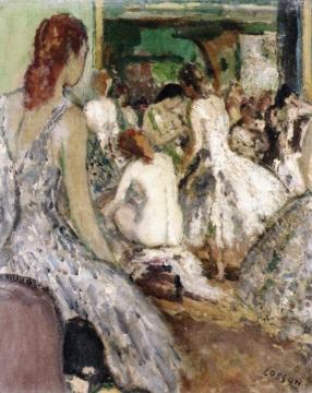 Nude among Dancers Artwork by Jean Louis Marcel Cosson