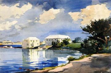 Salt Kettle, Bermuda Artwork by Winslow Homer