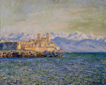 The Old Fort at Antibes Artwork by Claude Oscar Monet