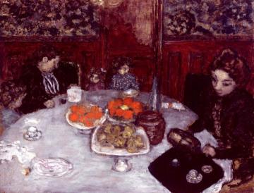 The Luncheon Artwork by Pierre Bonnard