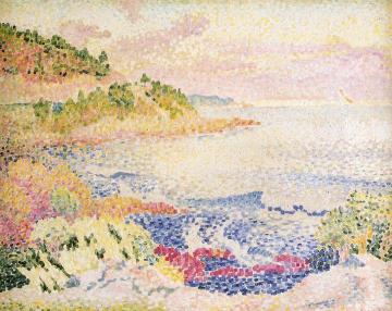 Coast of Provence, Le Four des Maures Artwork by Henri Edmond Cross