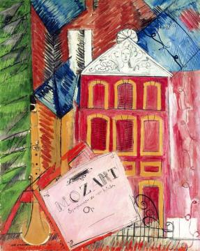 Mozart Artwork by Raoul Dufy