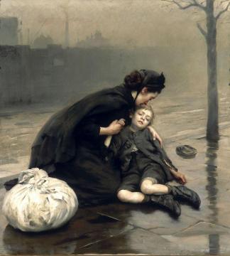 Homeless Artwork by Thomas Benjamin Kennington