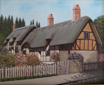 Anne Hathaway's Cottage Artwork by Eugene Schmidt