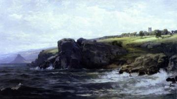 Tower on the Cornnish Coast Artwork by William Trost Richards