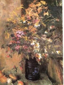 Wildflowers Artwork by Vladimir Lebedev