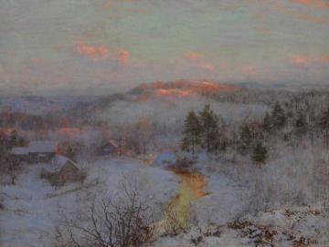 Waning Winter Artwork by Walter Launt Palmer
