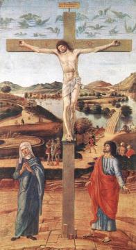 Crucifix Artwork by Giovanni Bellini