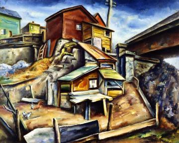 Cliff Dwellings Artwork by Charles Rosen