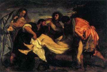 Entombment of Christ Artwork by Titian