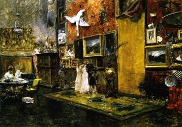 The Tenth Street Studio Artwork by William Merritt Chase