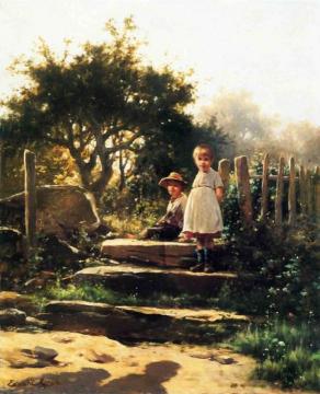 Good Morning Artwork by Edward Moran