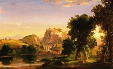 Italian Landscape Artwork by Thomas Cole