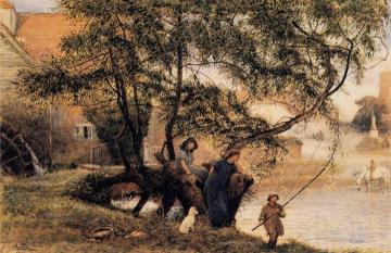 By the River Artwork by Robert Walker Macbeth