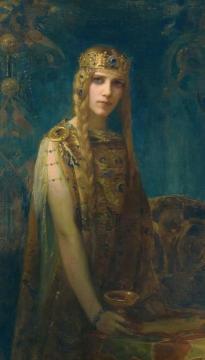 The Celtic Princess Artwork by Gaston Bussiere