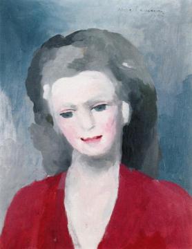 Jeanne Charrier Artwork by Marie Laurencin