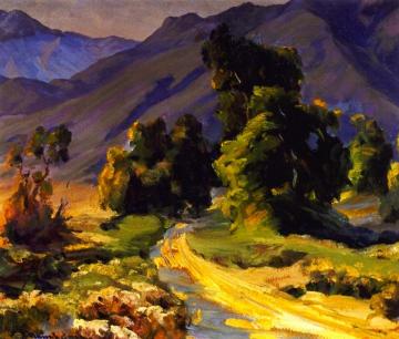 Desert Road Artwork by Jean Mannheim