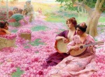 The Rose Festival Artwork by Henry Siddons Mowbray