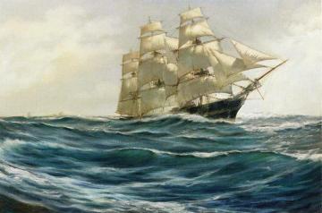 Harbor View Artwork by Edmond Petitjean