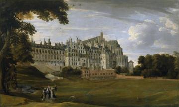 The Royal Palace In Brussels Artwork by Jan Brueghel the Younger