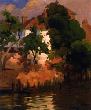 Chiswick Land, London Artwork by Jean Mannheim