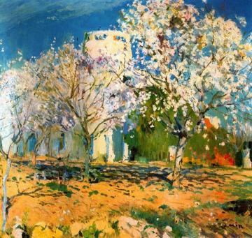 Almendros Floridos Artwork by Joaquin Mir Trinxet